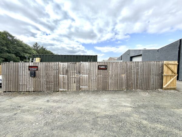 Secure Yard- (Yard 1) 540sqft. Southfield Ind Estate, Glenrothes